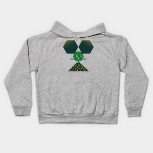 Geometric Mouse Kids Hoodie